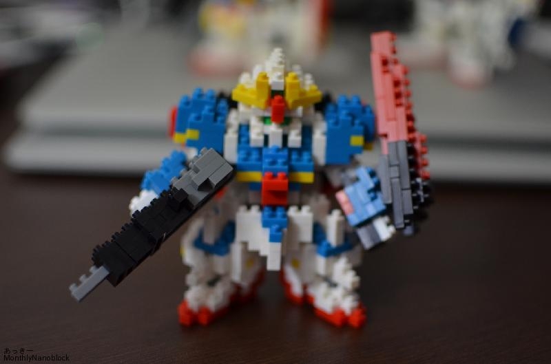 月刊nanoblock 18年 03月号 Nanoblockガンダムの作り方 Zガンダム武器編