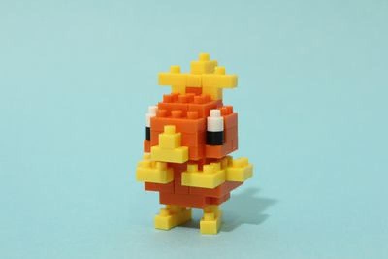 月刊nanoblock 18年 06月号 アチャモの作り方 月刊nanoblock 18年 06月号 アチャモの作り方